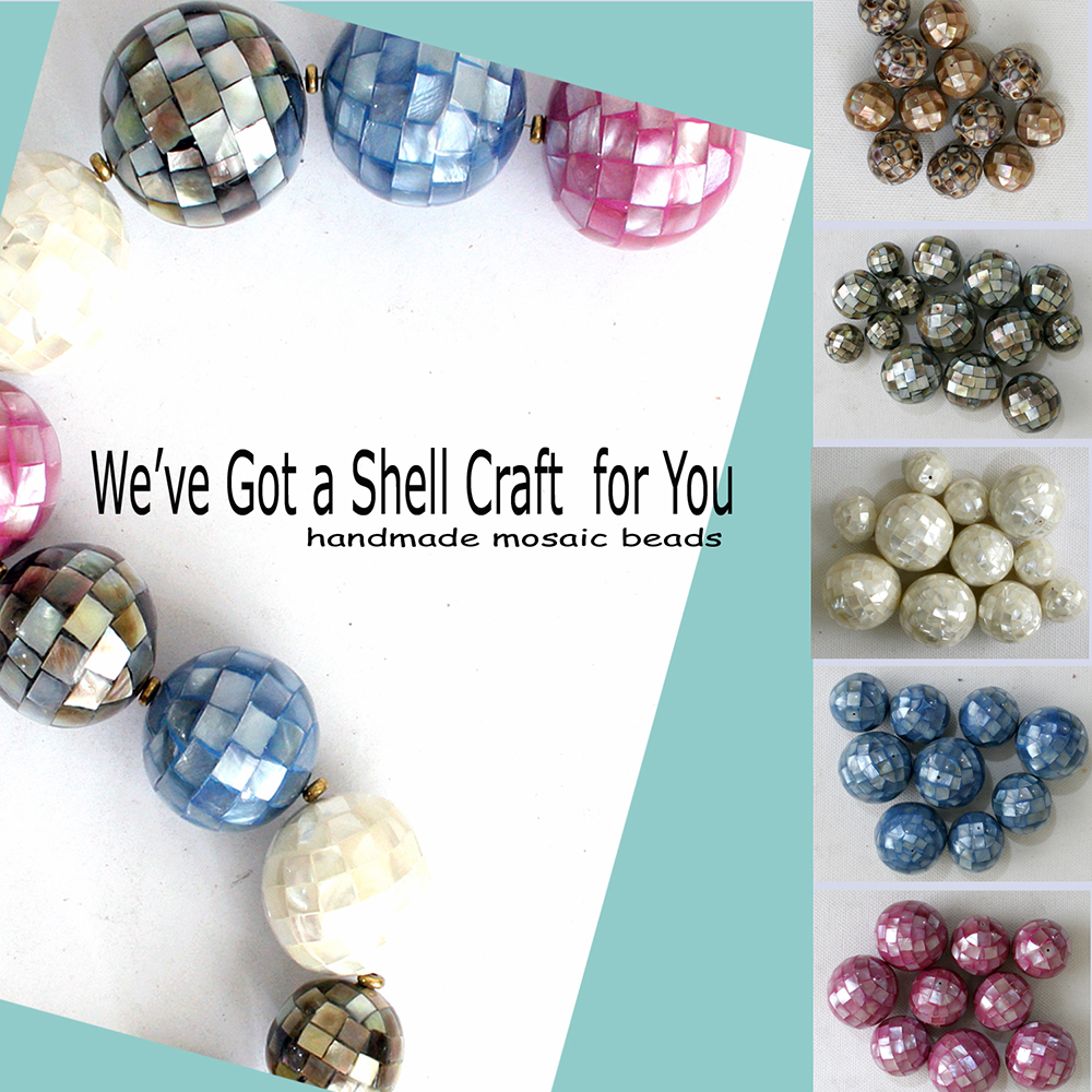 FCQ homemade mosaic beads